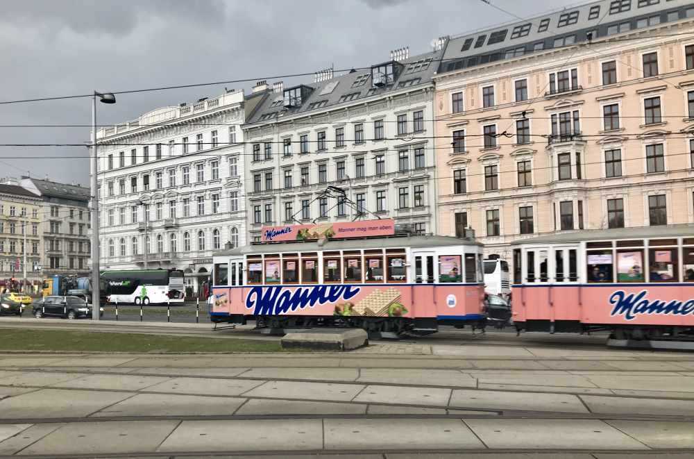 Reisen mit der Straßenbahn in Österreich