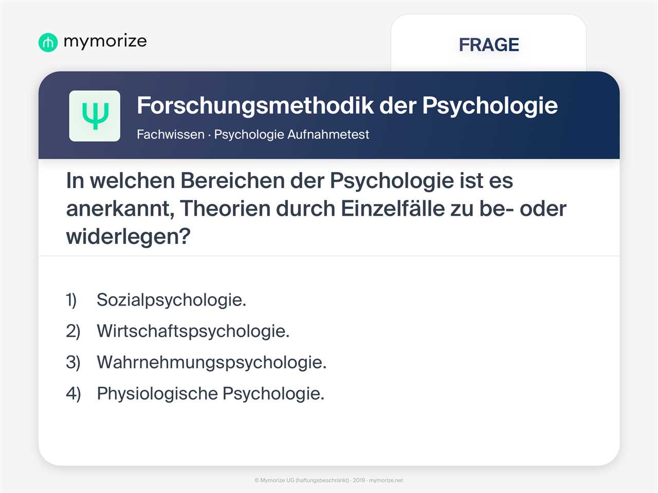 Studiengang Psychologie in Graz