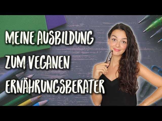 Veganer als Ernährungsberater